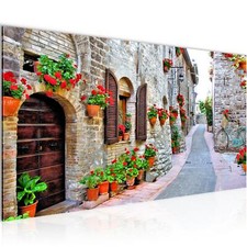 Wandbild Blumen Toskana Bild