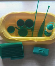 Barbie /Big Jim Schlauchboot und Campingzubehör insges. 10Teile