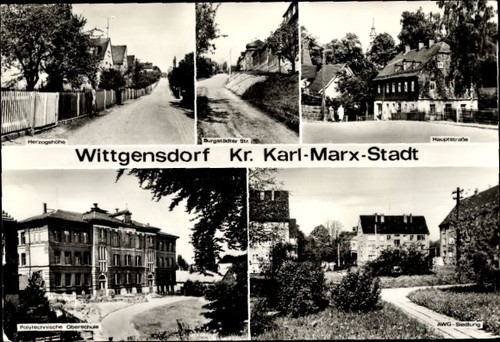 Wittgensdorf chemnitz in - ak,