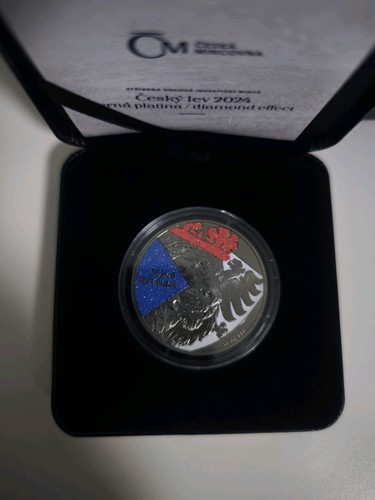 Czech lion diamond - czech, dust
