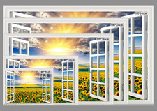 3D Lila Gärten 545 Offen