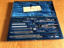 Haff Präzisions Zirkelkasten,Reißzeug,