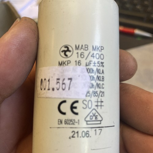 Kondensator häcksler - kondensator,