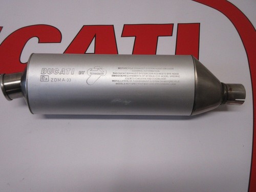 Ducati oberer auspuff endtopf - oberer,
