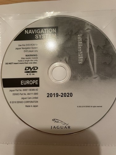 Jaguar original navigation dvd - navigation,