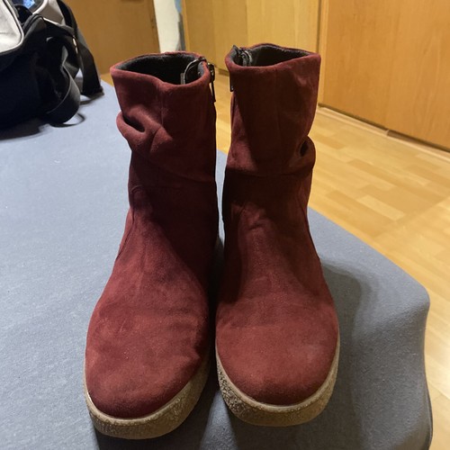 Damen boots bordeaux neu - damen,
