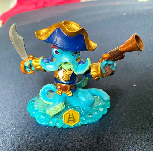 Piraten action figur blau gold - piraten, blau/gold