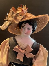 Antike Biedermeier Puppe