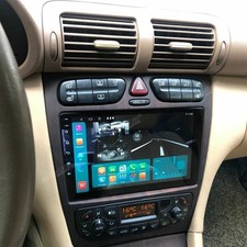 Für Mercedes C-Klasse W203 2000-2004 Android 15 Autoradio Apple Carplay GPS Navi
