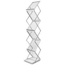 A4 TRAGBARER FALTBARER AUSSTELLUNGS-PROSPEKTSTÄNDER MIT TRAGETASCHE