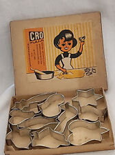 DDR Cro Mefa Ausstechformen Ausstecher Kekse Plätzchen 10 Teile Weihnachten