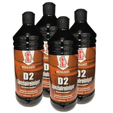 4x Einszett 1Z Spezialreiniger D2 / Politur / Lackreiniger stark 1000ml