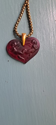 Lalique roter herz - roter,