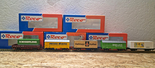 Roco güterwagen konvolut - konvolut, spur