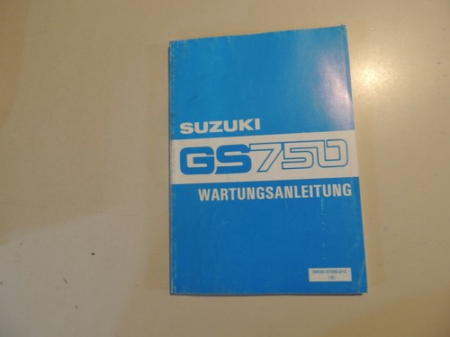 Werkstatthandbuch suzuki gs - werkstatthandbuch,