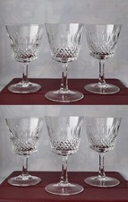 6 Vintage Rotweingläser