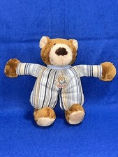 Kuscheltier Sigikid Bär blau gestreifter Anzug