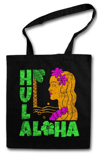 Hula girl stofftasche aloha - hula,