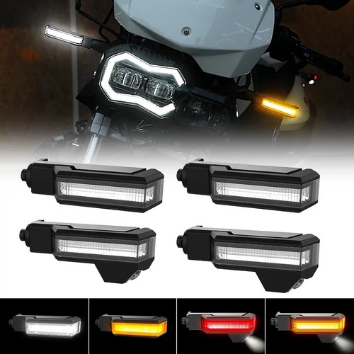 Vorne hinten led blinker - +,