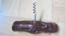 korkenzieher Wurzel Holz Weinknorze dekorativ Vintage