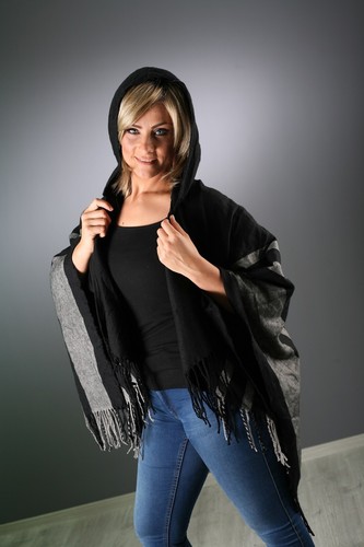 Poncho mit kapuze - dc-c7-poncho-mit,