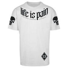 OVERSIZE T-Shirt Life is Pain BLACK 13 S bis 5XL Hardcore rap gang crew support 