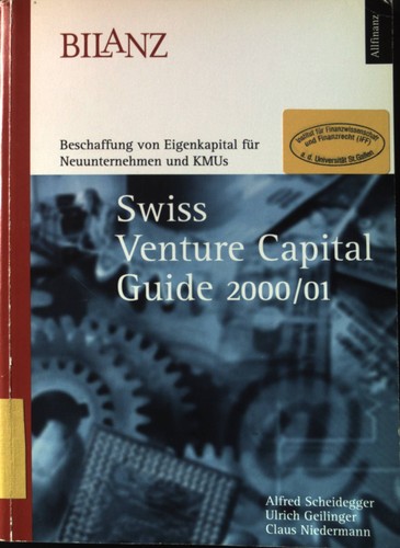 Swiss venture capital - swiss, guide