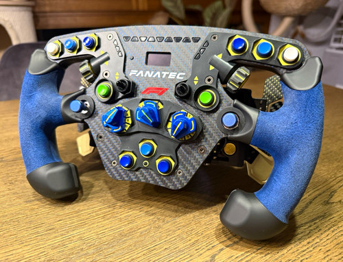 Fanatec podium wheel blau - f1,