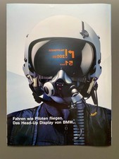 BMW Head-Up Display E60 5er Fahren wie Piloten 2006 Vintage Ad Werbung Reklame