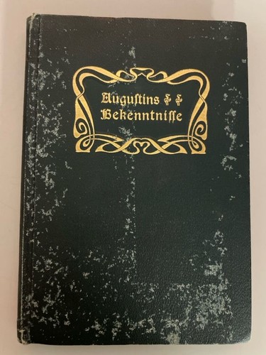 Augustins bekenntnisse - augustins,