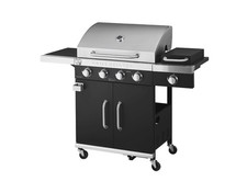 GRILLMEISTER Gasgrill Grill grillen 4 plus 1 Brenner 19,7 kW 4 flammig