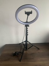 Ringlicht mit Stativ 10 Zoll RGB Selfie Light Gesamthöhe 180cm