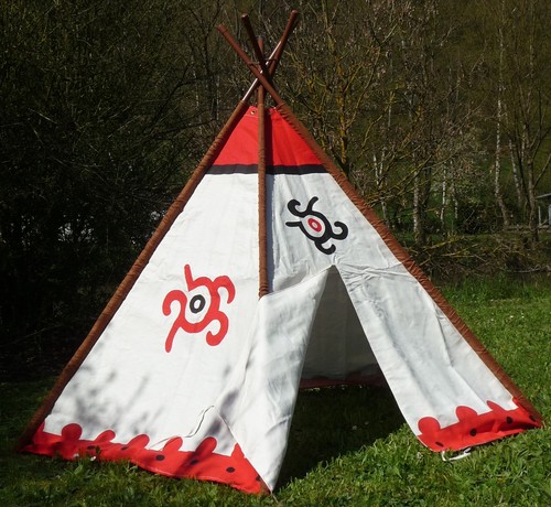 Tipi wigwam indianerzelt - wigwam, mit