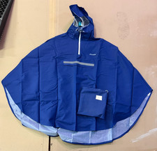 Regenponcho versch. Gr mit Kapuze Regenjacke Regencape Wandern Fahrrad Festival