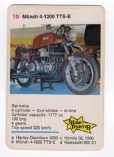 Old Motor Bike Card issued in