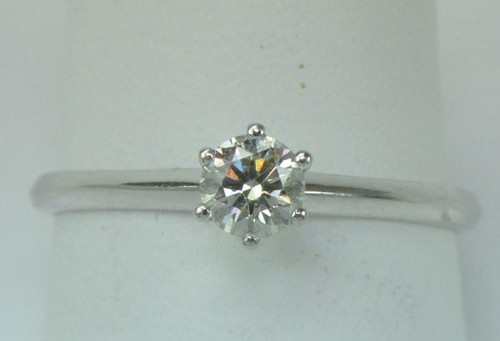 Ring mit diamanten solitär - diamanten,