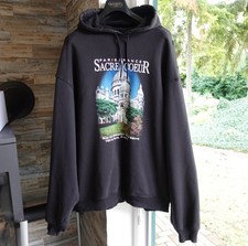 BALENCIAGA SWEATER XL hoody hoodie black oversize oversized sacre coeur notre da