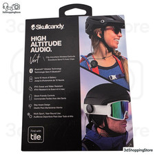 Skullcandy Vert Wireless Sport Kopfhörer Bluetooth IPX4 Wasserdicht Schwarz