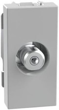 MatixGO TV-Buchse 1 Modul Grau
