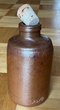 Steinzeug Flasche / Vase mit