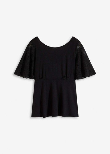 Shirt mit spitzenärmeln - shirt,