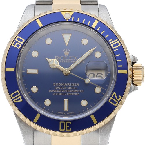 Rolex submariner date blue - date,