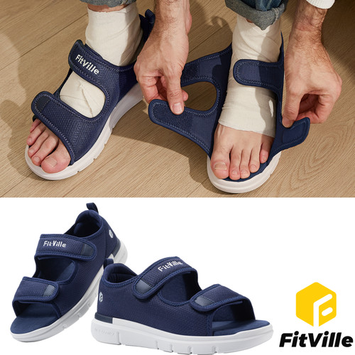 Fitville diabetiker sandalen - fitville,