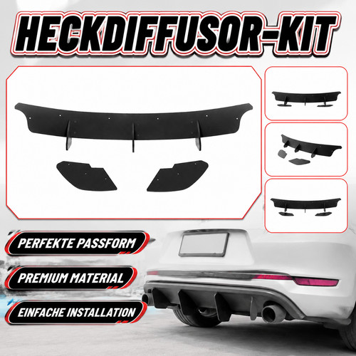 Stoßfänger diffusor heck - diffusor,