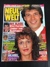 NEUE WELT 45/1991 PATRICK LINDNER Roy Black ROLAND KAISER Matthias Reim BRONSON