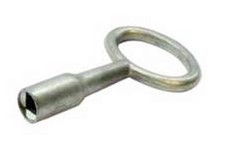 Dreikantschlüssel-Mülleimers