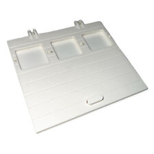 1x Lego Garagen Tor Tür 1x12x9 Fenster ohne Scheibe Scharnier weiß 45399