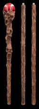 Magier Stab 170 cm - Totenkopf