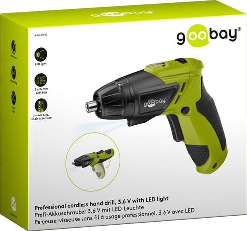 Goobay mini akkuschrauber mit - mini-akkuschrauber,