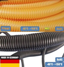 50m Wellrohr orange schwarz geschlitzt ElektroMotor Kabelbaum Kabelmarkierung